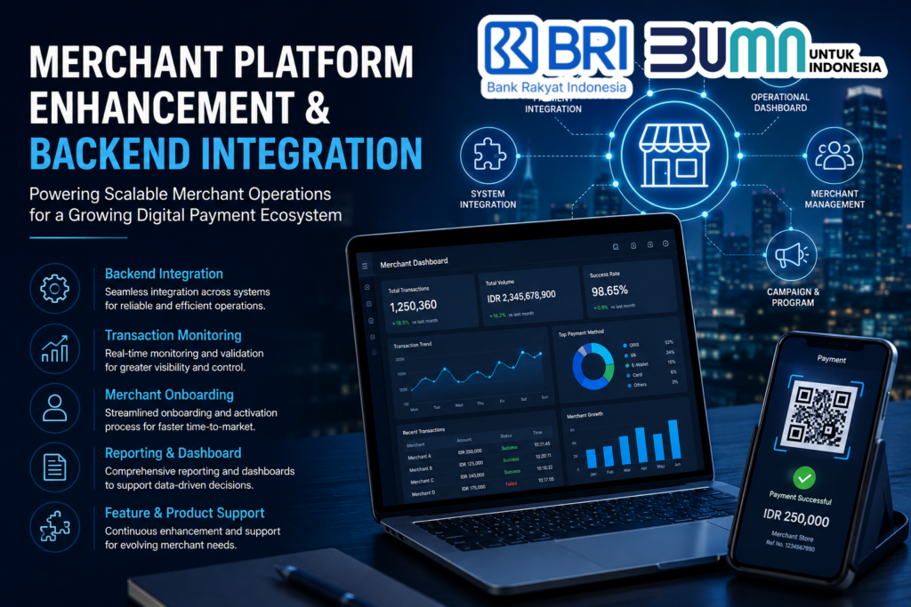 Merchant Platform Enhancement and Backend Integration for Digital Payment Ecosystem