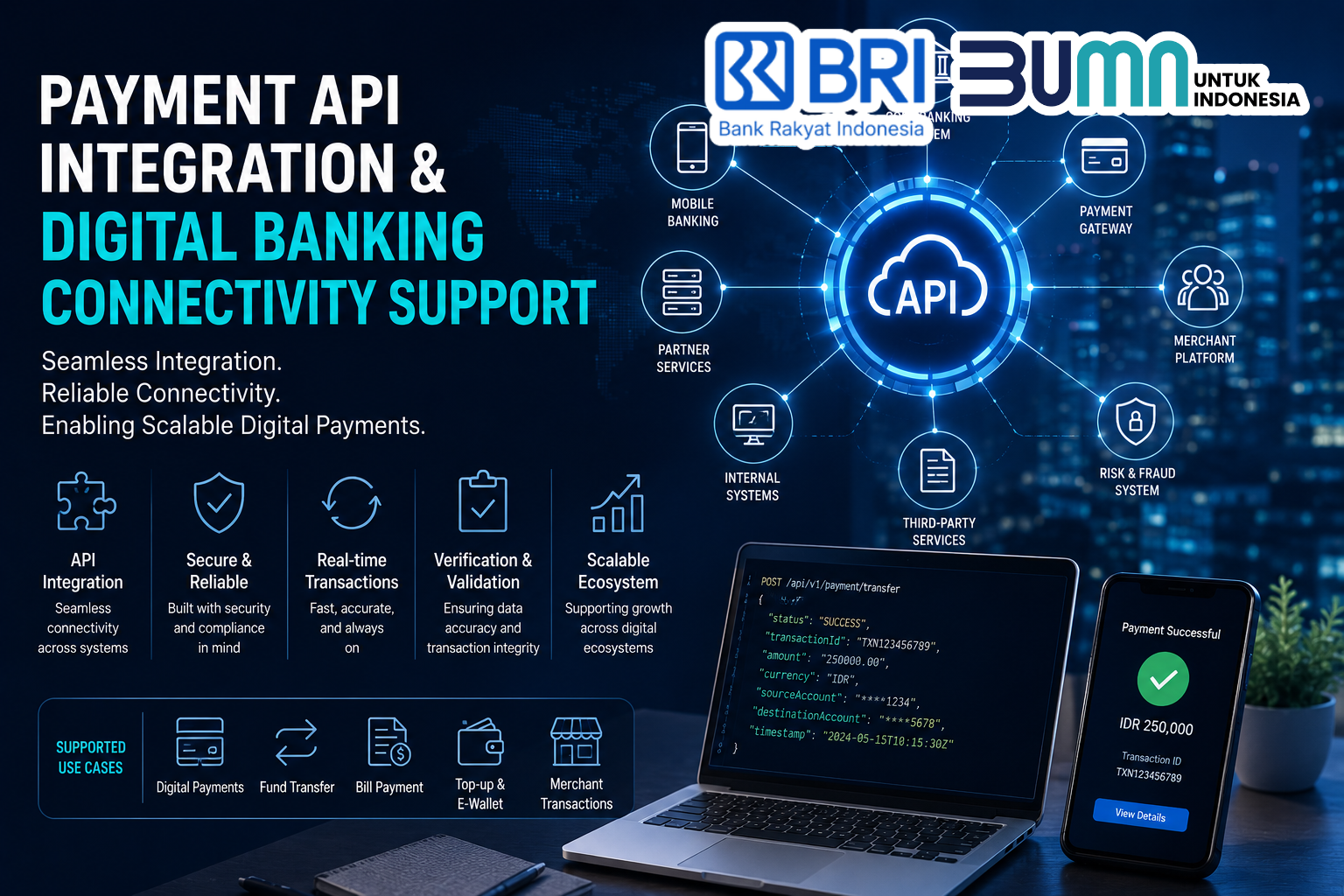 Payment API Integration & Digital Banking Connectivity Support featured image