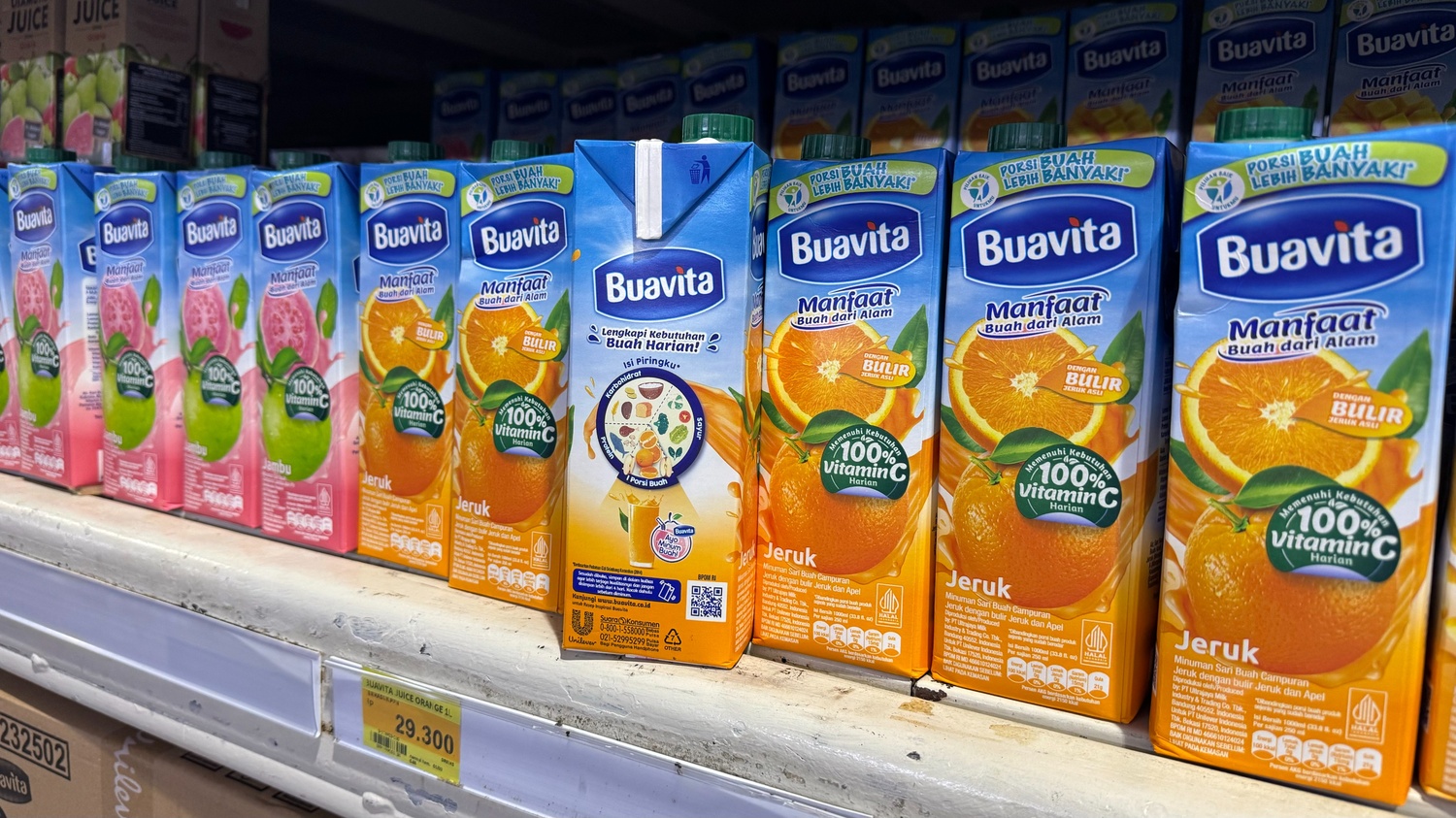 Unilever (UNVR) Bantah Divestasi Bisnis Jus Buavita