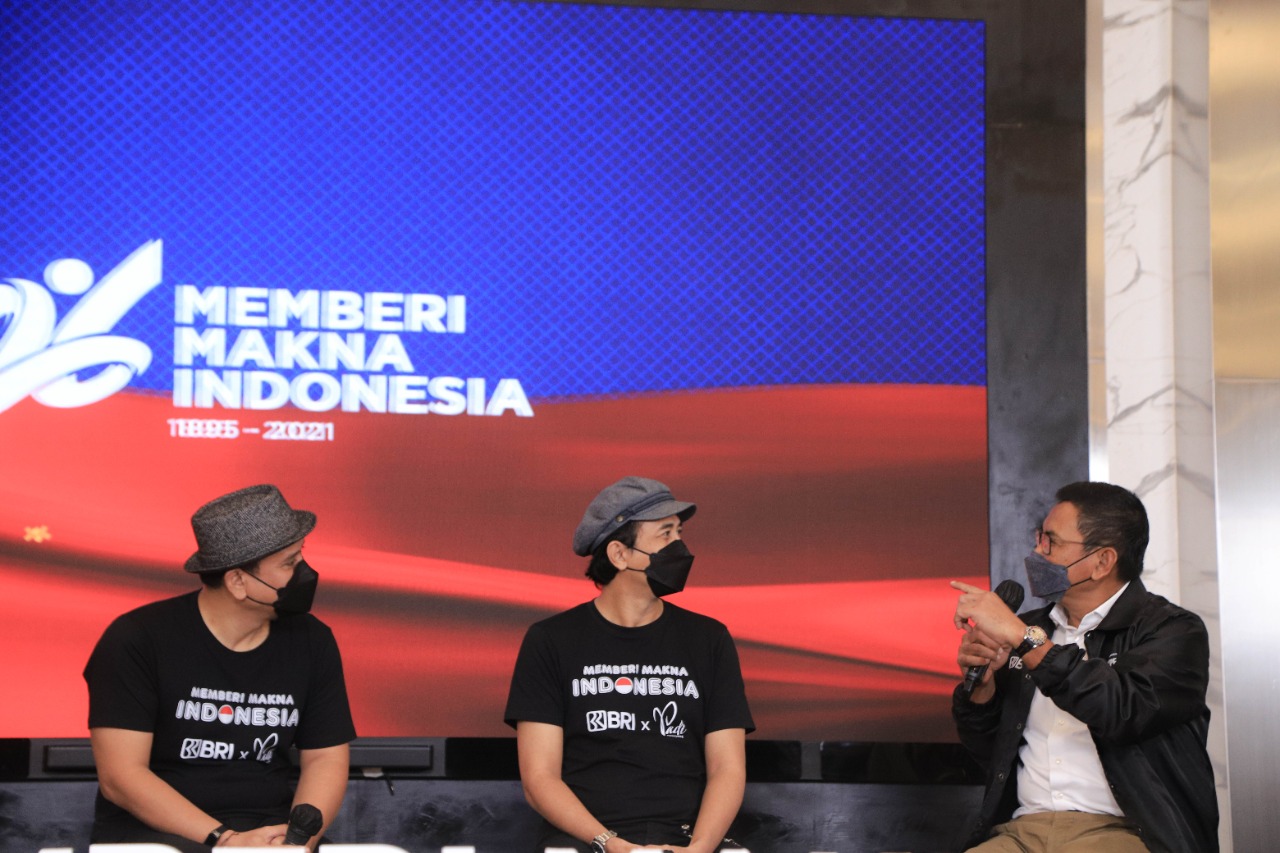 Memberi Makna Indonesia, BRI Gandeng Padi Reborn Pada Kick Off HUT ke-126