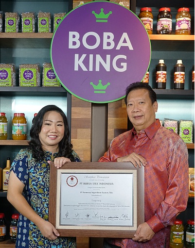 Formosa Ingredient Factory (BOBA) Tebar Dividen Interim Rp3,5 Miliar, Cek Jadwalnya