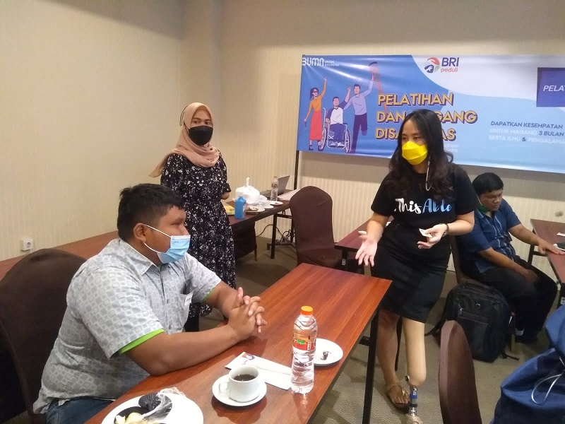 Bank BRI (BBRI) Dorong Penyandang Disabilitas Terus Berkarya