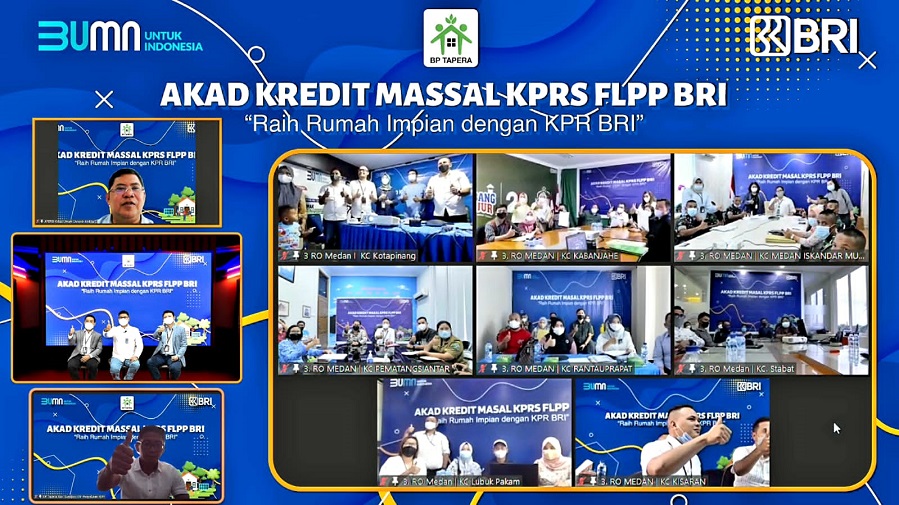 Dukung Program Satu Juta Rumah, Bank BRI (BBRI) Mudahkan Layanan Pengajuan KPR