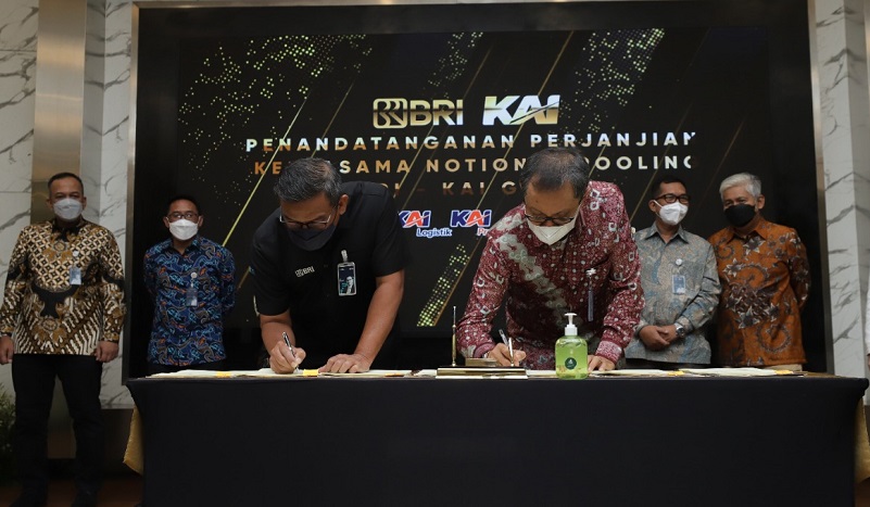 Bank BRI (BBRI) Gandeng KAI dan Anak Usaha dalam Fasilitas Notional Pooling
