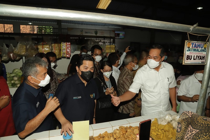 Erick Thohir: Pemberdayaan UMKM BRI Jadi Lokomotif Ekonomi Pro-Rakyat