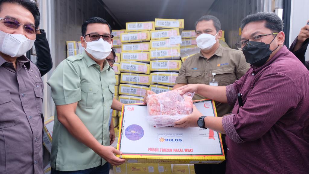 Daging Impor Bulog Siap Didistribusikan Hadapi Puasa dan Lebaran