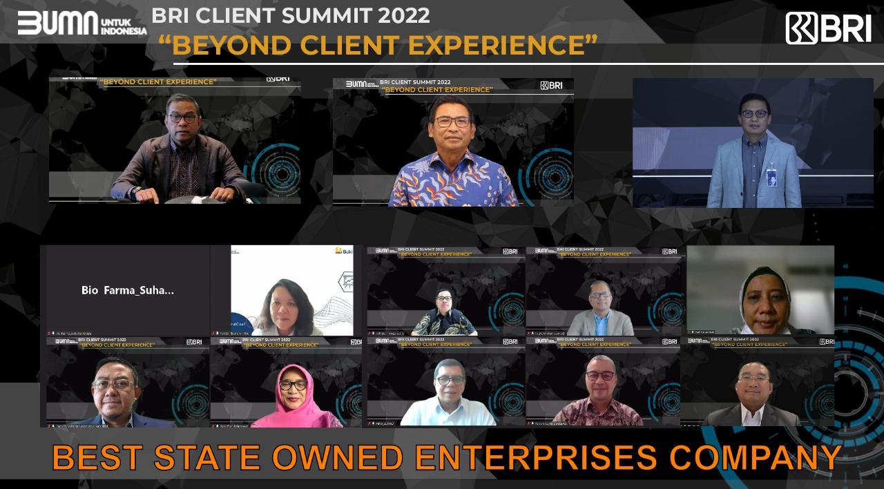 Bank BRI (BBRI) Apresiasi Nasabah Hadirkan BRI Client Summit 2022