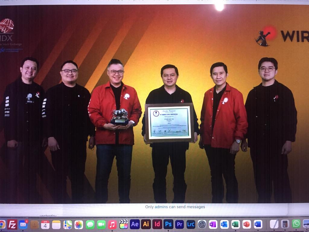 Penuhi Permintaan, Wir Asia (WIRG) Tambah 233,7 Juta Saham Tambahan