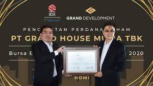 Stock Split 1:2, Grand House Mulia (HOMI) Bakal Minta Restu Pemegang Saham