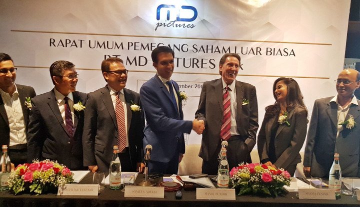 KKN Desa Penari Pecah, MD Pictures (FILM) Gelar Right Issue 1,92 Miliar Saham