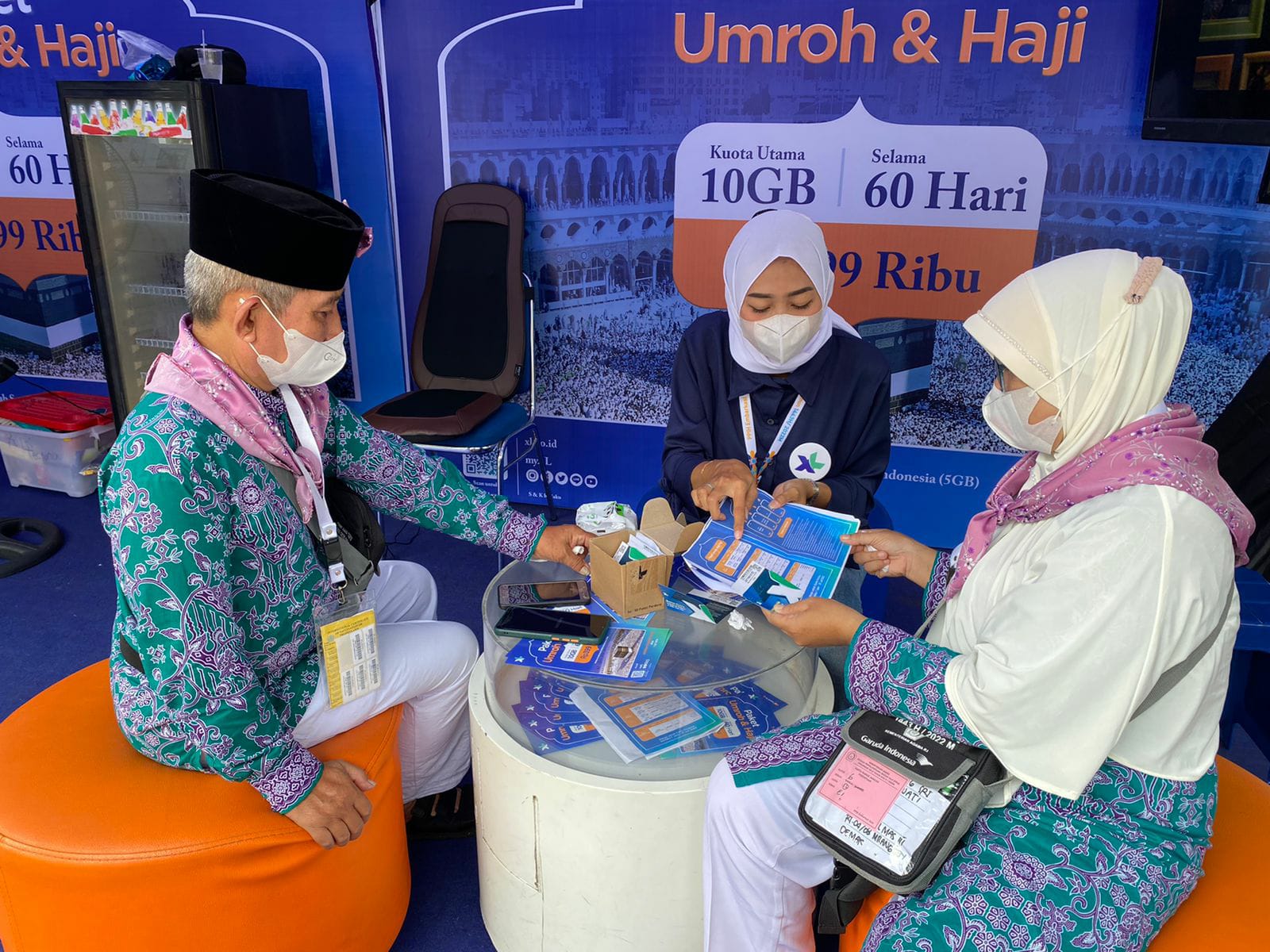 Permudah Komunikasi Jemaah Haji di Tanah Suci, XL Axiata Sedia Kartu Perdana Khusus