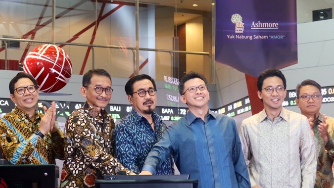 Merosot 4,4 Persen, Dana Kelolaan Ashmore Asset (AMOR) Terkumpul Rp33,42 Triliun