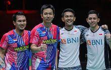 Singapore Open 2022, Indonesia tempat empat ganda putra, 1 tunggal putra, dan 1 ganda putri di semifinal. dok. RCTI Plus. Singapore Open 2022: Sejarah Baru, Indonesia Tempatkan 4 Wakil Ganda Putra di Semifinal