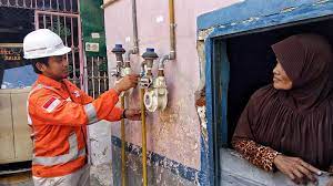 Jargas GasKita PGN di rumah penduduk. dok. Okezone. Kabar Baik dari PGN (PGAS), Proyek Pengembangan Jargas GasKita di 4 Provinsi Dimulai