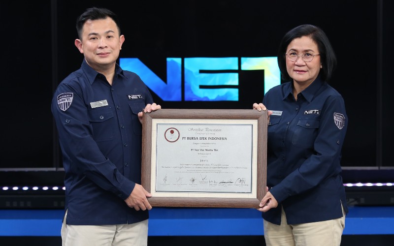 First Global Divestasi 709,52 Juta Saham Net Visi Media (NETV) Rp270 per Lembar