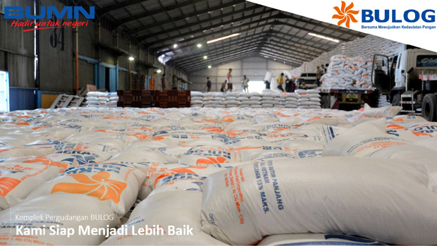 Gudang beras Bulog. dok. Perum Bulog. Bulog Jamin Ketahanan Stok Beras Nasional Aman dan Terkendali, Cek Besarannya