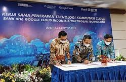 Genjot Layanan Digital, Bank BTN (BBTN) Resmi Gandeng Google Cloud