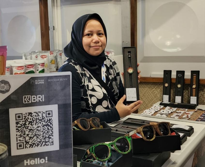 Tampil di Tong-Tong Fair, Pemberdayaan UMKM BRI Sukses Bawa UMKM Go Global