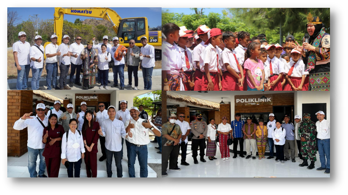 United Tractors (UNTR), PAMA dan Kemensos Berkolaborasi Pemulihan Pasca Bencana