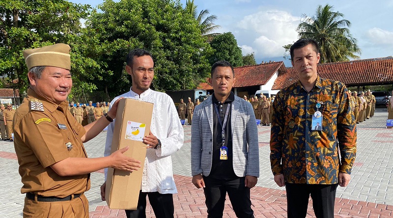 UMKM Binaan Bank BJB (BJBR) Sukses Ekspor Sale Pisang ke Malaysia