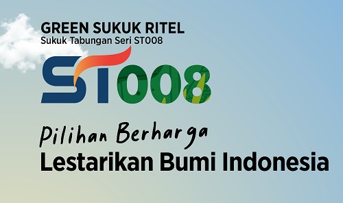 Pemerintah Sediakan Fasilitas Pencairan Sebelum Jatuh Tempo Sukuk Tabungan ST008