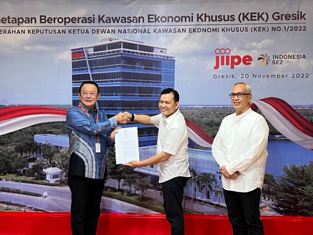 Diproyeksi Jadi Pusat Ekonomi Baru di Jatim, KEK Gresik Resmi Dioperasikan