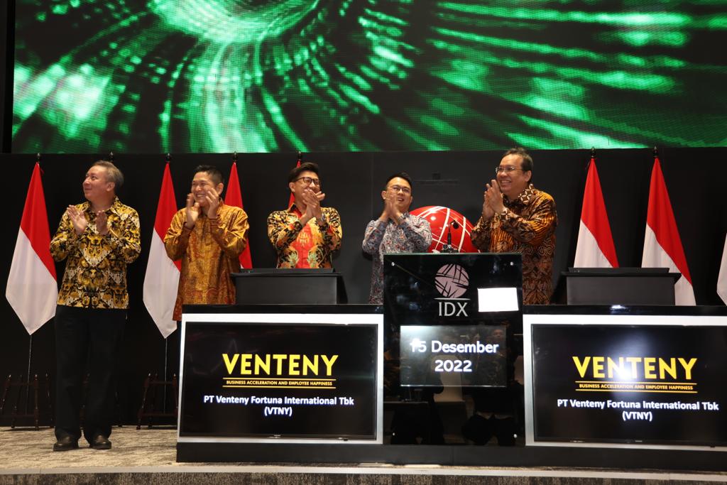 Kurang Menggigit! Debut Perdana Saham Venteny Fortuna (VTNY) Memble