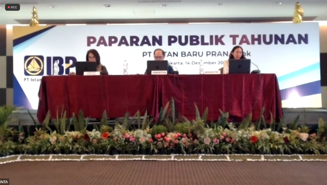 Bengkak 289 Persen, Rugi Intan Baru Prana (IBFN) per 31 Agustus 2022 Jadi Rp42,39 Miliar