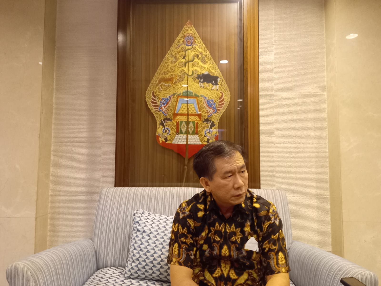 Chief Financial Officer PT Selamat Sempurna Tbk (SMSM) Ang Andri Pribadi. Foto/Rizki EmitenNews.com Dominan Untuk Ekspor, SMSM Targetkan Pendapatan dan Laba Tahun Ini Naik 10 Persen