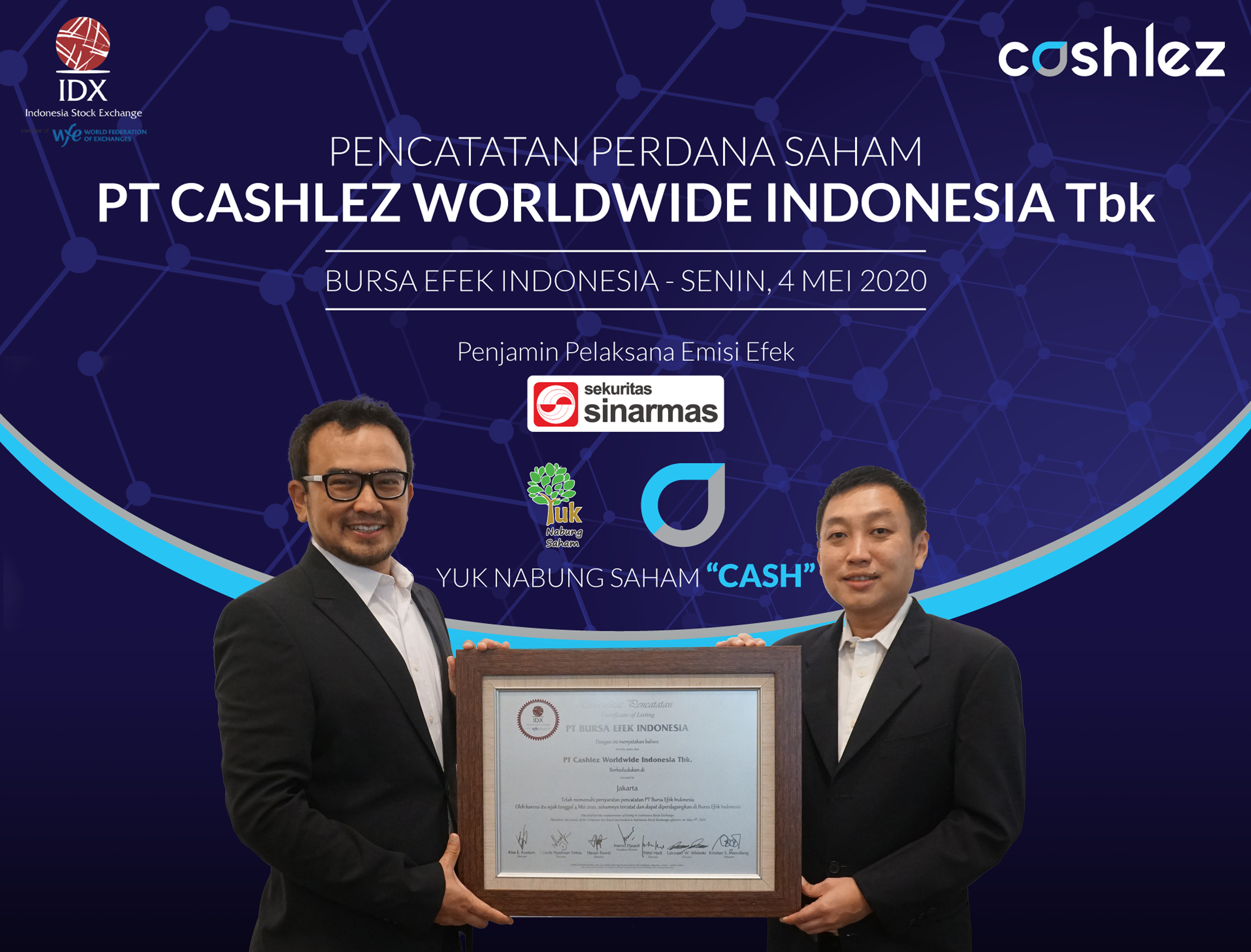 Private Placement 143,11 Juta Lembar, Cashlez (CASH) Gelar Rapat Akbar 8 Maret 2023