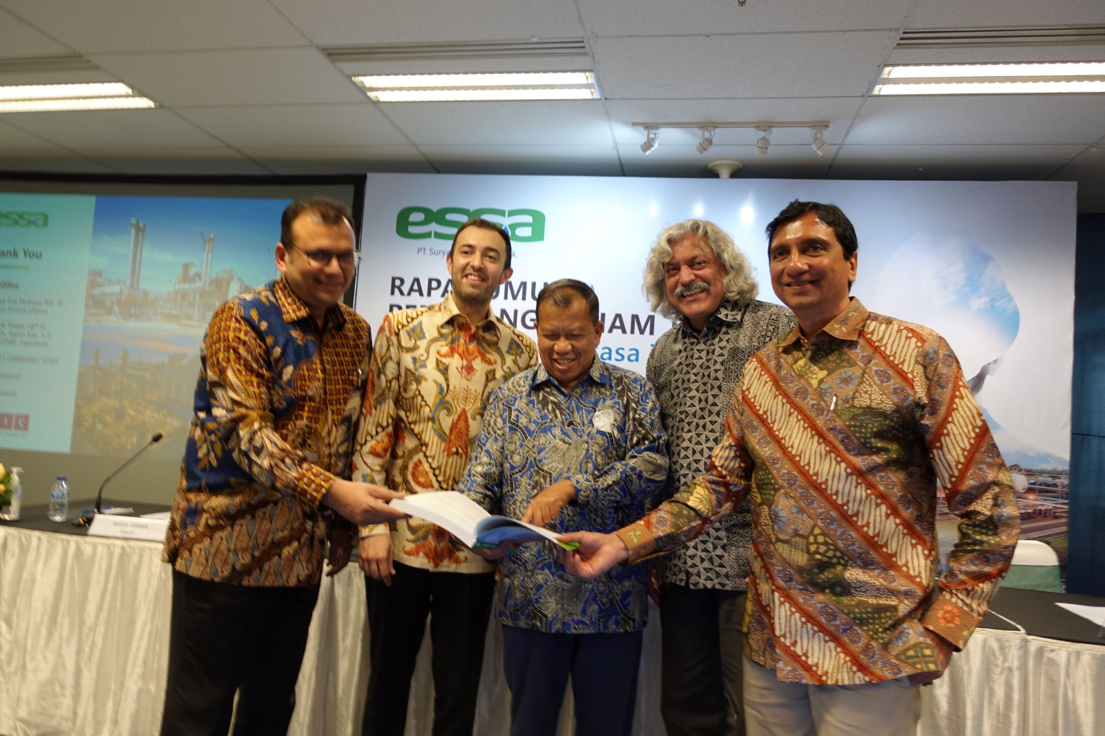 Rapat Umum Pemegang Saham Tahunan PT Surya Esa Perkasa Tbk. (ESSA), Rabu (15/3/2023). dok. ist. ESSA Umumkan Pembagian Dividen Dengan Nilai Tertinggi Sepanjang Sejarah