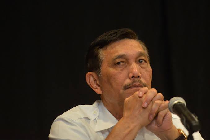 Menko Kemaritiman Luhut Binsar Pandjaitan dok. Medcom. Kepada IMF yang ke Kantornya, Menko Luhut Tegaskan Indonesia Bukan Ecek-ecek