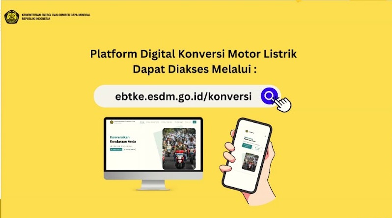 Cukup Daftar Online, Begini Proses Konversi Motor BBM ke Listrik
