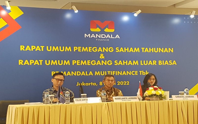 Mandala Multifinance (MFIN) Restui Tebar Dividen Rp100 per Saham
