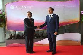 Presiden Joko Widodo bersama PM Timor Leste Taur Matan Ruak. dok. Antara. Presiden Jokowi Buka KTT ASEAN 2023, Ucapkan Selamat Bergabung untuk Timor Leste