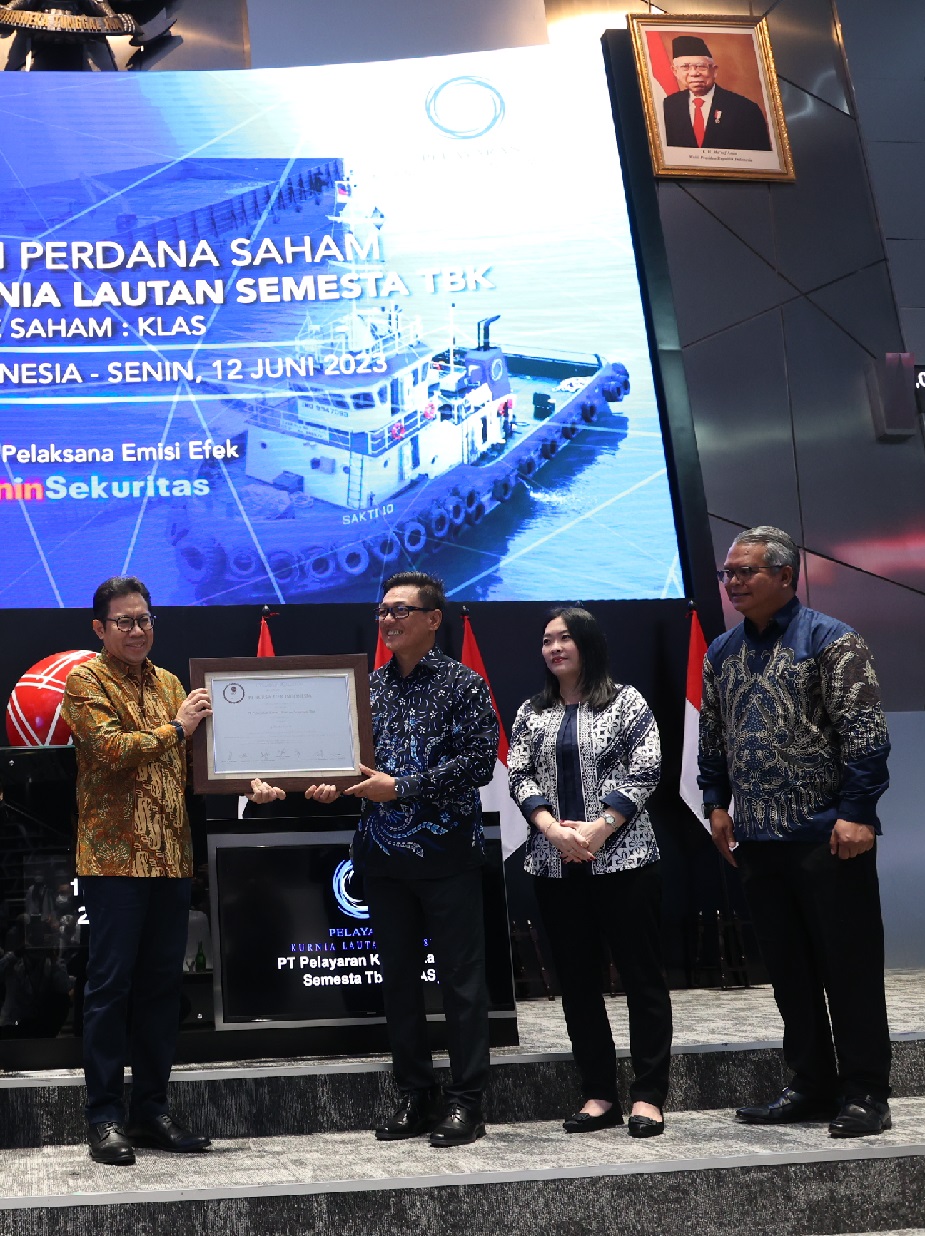 Oversubscribe 37,3 Kali, Pelayaran Kurnia (KLAS) Resmi Melantai Hari Ini