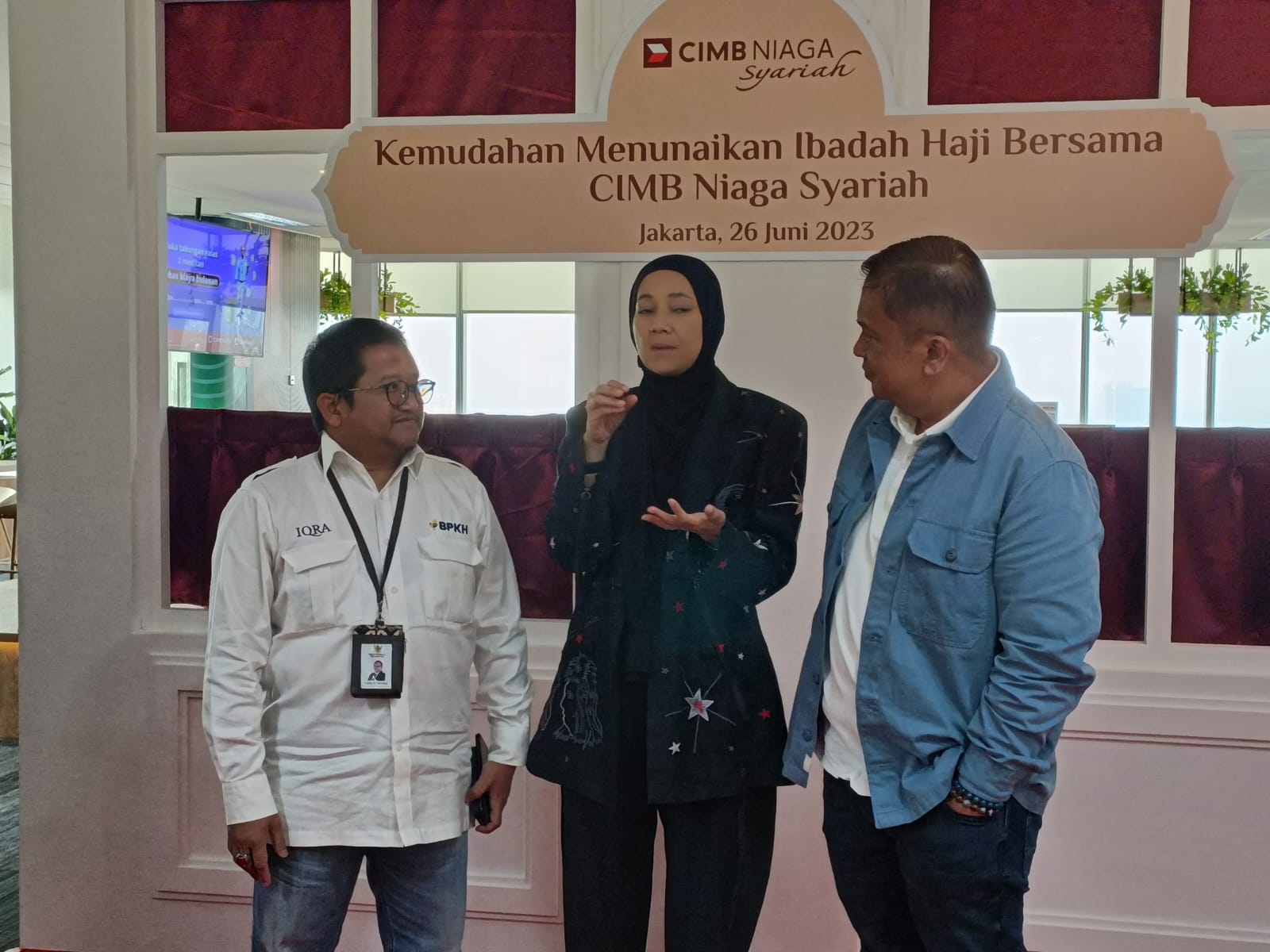 Unit Usaha Syariah PT Bank CIMB Niaga Tbk (BNGA), atau CIMB Niaga Syariah menyelenggarakan Media Gathering bertema “Kemudahan Haji untuk Semua” di Jakarta, Senin (26/6/2023). dok. CIMB Niaga Syariah. ist. CIMB Niaga Syariah Permudah Pendaftaran Haji Melalui OCTO Clicks