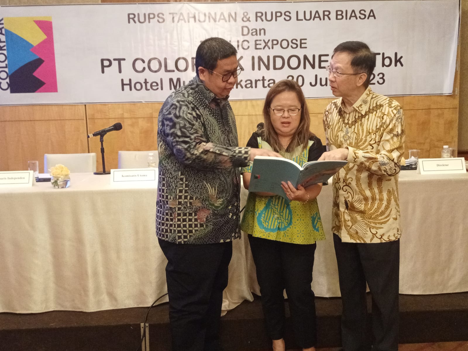 Patok Pendapatan Naik 10%, Colorpa (CLPI) Setujui Pembagian Dividen Rp61,38 Per Saham