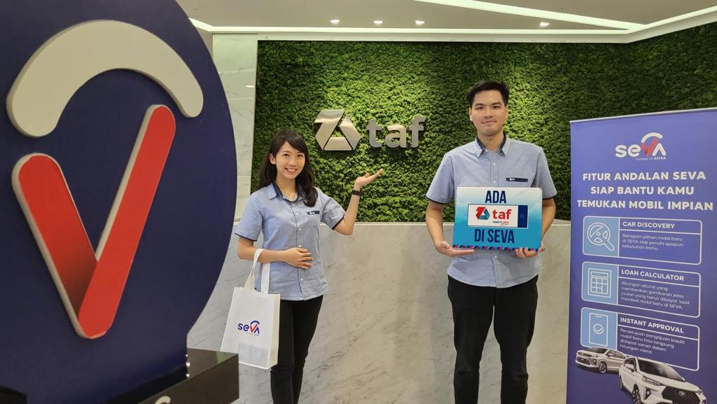 Mitra Pembiayaan & Asuransi SEVA: SEVA, platform pencarian mobil baru dari berbagai brand Astra hadir dengan mitra pembiayaan terintegrasi dari Grup Astra, yaitu Astra Credit Companies (ACC) dan Toyota Astra Financial Services (TAF), serta layanan Asuransi Mobil Garda Oto dari Asuransi Astra. dok. ist. SEVA Kedepankan Kapabilitas Finansial Konsumen, Hadirkan Mitra Pembiayaan Terintegrasi