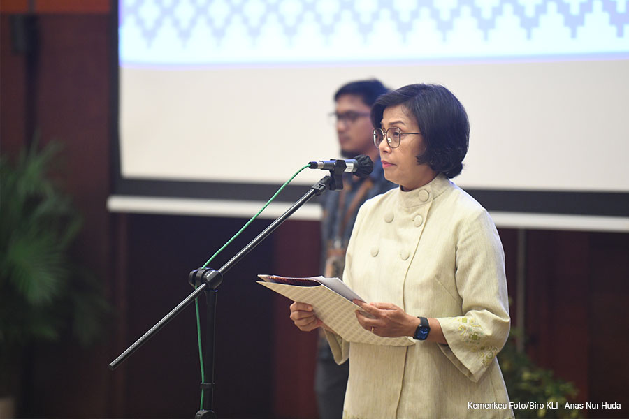 Lantik Pejabat Kemenkeu, Menkeu: Jaga Etika dan Integritas
