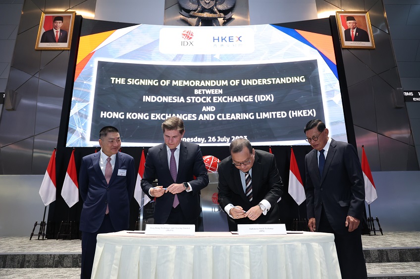 BEI dan Hong Kong Exchanges (HKEX) Kerjasama Pengembangan dan Sinergi Pasar Modal
