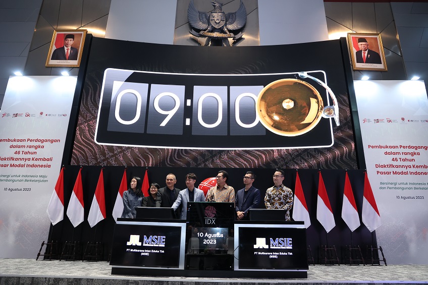 Gandeng MNC Sekuritas &  KB Valbury, Multisarana Intan (MSIE) Resmi Melantai di BEI