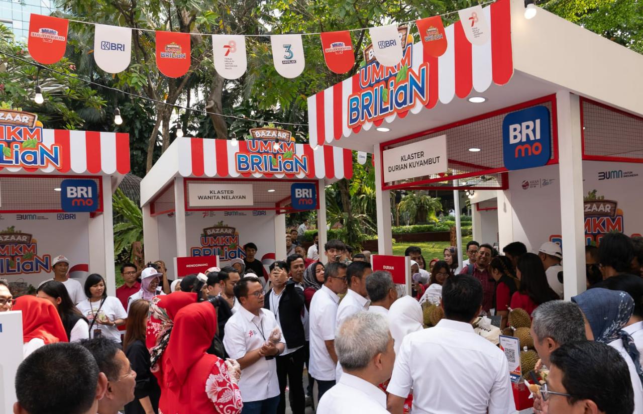 BRILiaN Independence Week 2023, BRI Hadirkan Bazaar UMKM Bagikan Beasiswa Ribuan Anak