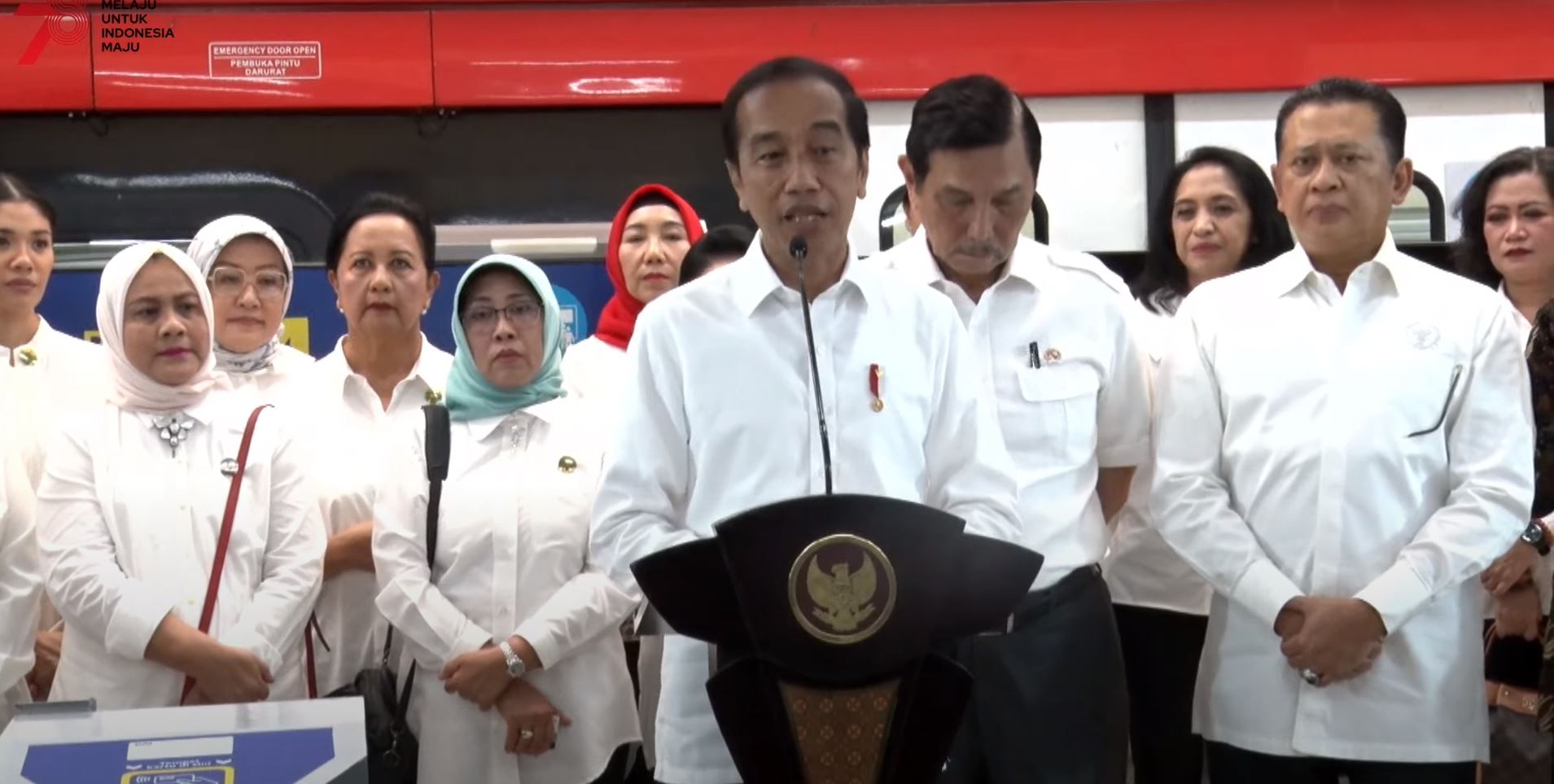 Resmikan LRT Jabodebek, Presiden Ajak Manfaatkan Untuk Cegah Polusi dan Kemacetan