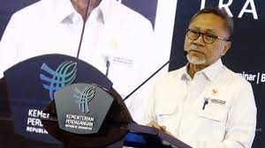 Menteri Perdagangan Zulkifli Hasan. dok. Tribunnews. Mendag Sebut E-Commerce Harus Berkembang Untuk Tingkatkan Ekspor UMKM, Ini Alasannya