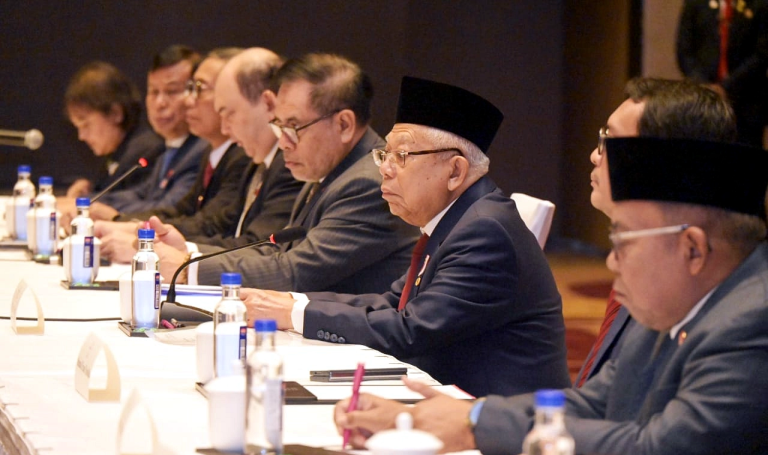 Bertemu Pengusaha Tiongkok, Wapres Dorong Kerja Sama TCTP Rambah Sektor Halal