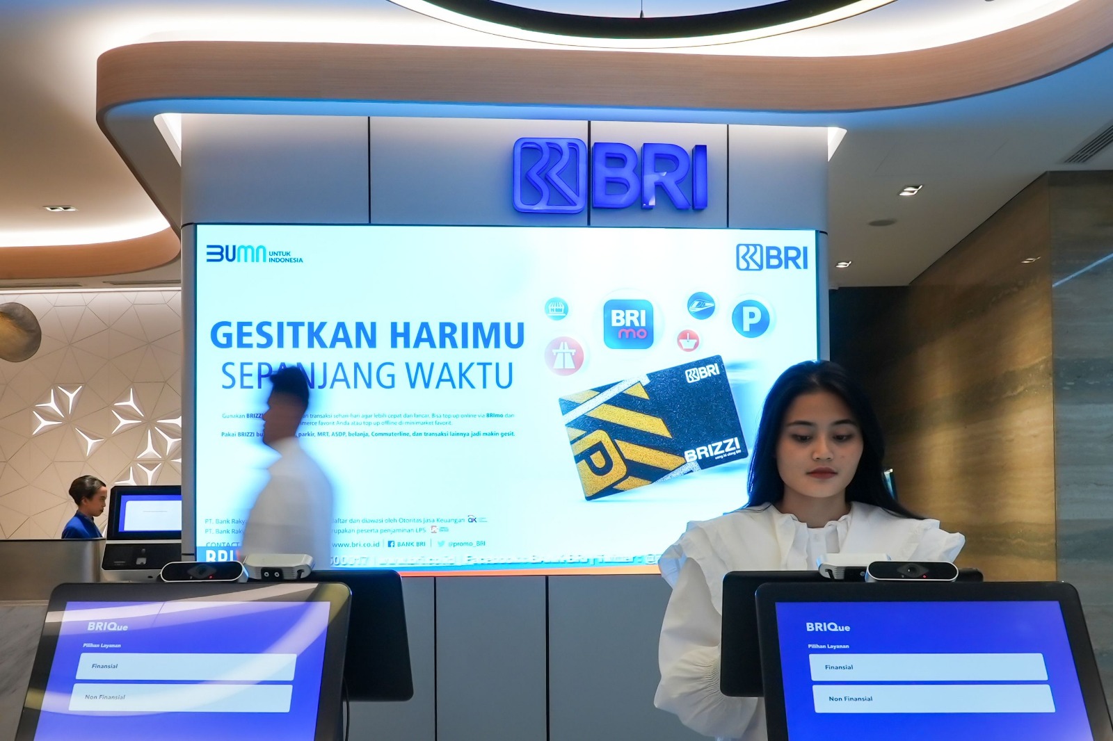 PT Bank Rakyat Indonesia (Persero) Tbk (BBRI), atau BRI menyediakan layanan digital customer service. dok. BRI Buat Kamu yang Anti Ribet, BRI Sediakan Layanan Digital Customer Service