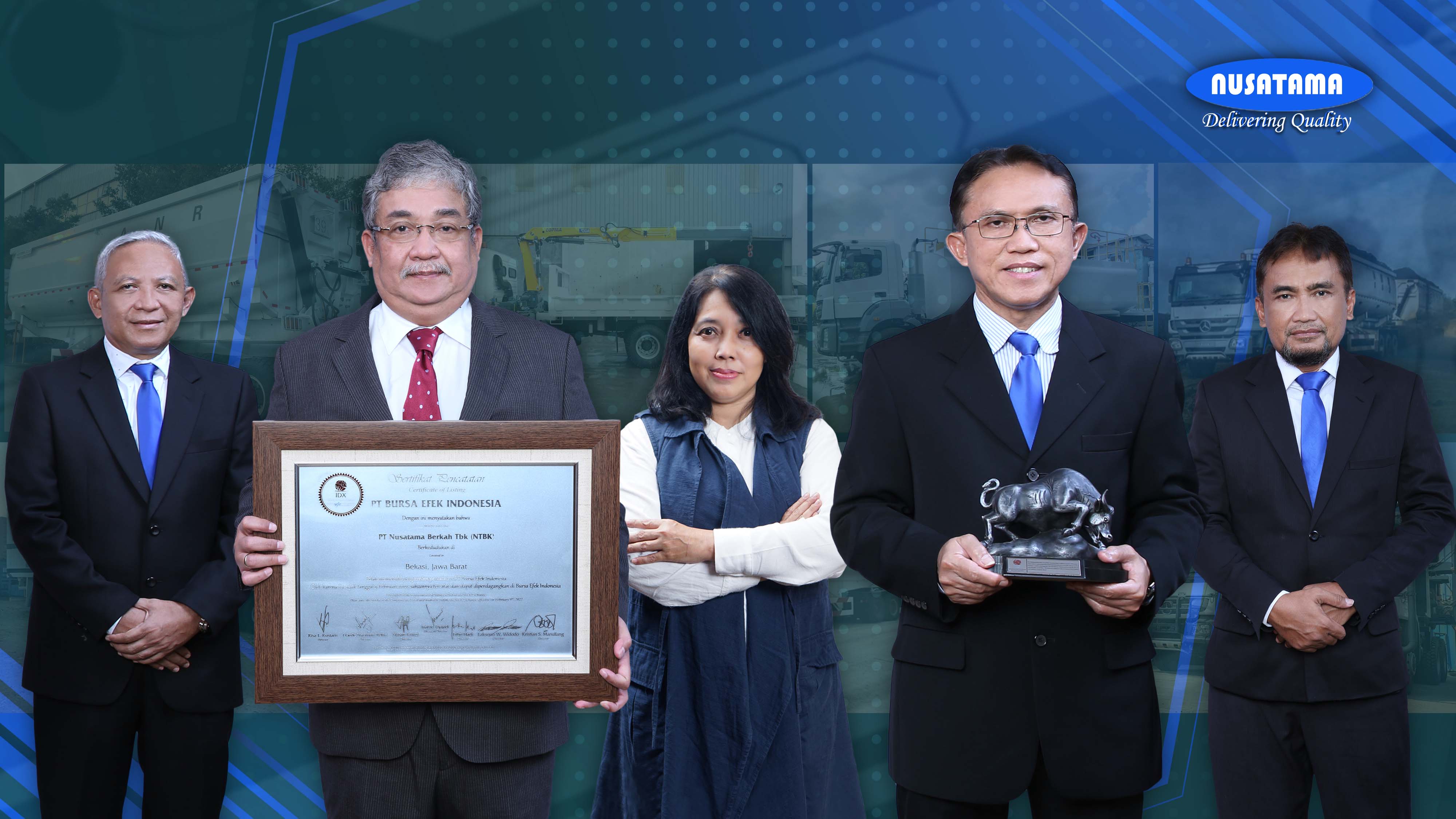 Produksi Truk Listrik, Nusatama (NTBK) Gandeng Norinco International