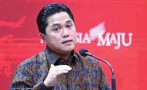 Ketua Umum Masyarakat Ekonomi Syariah (MES) 2023-2028 Erick Thohir. dok. Jawa Pos. Ketua Umum MES Yakin Kekuatan Ekonomi Syariah dapat Mengurai Kesenjangan di Indonesia