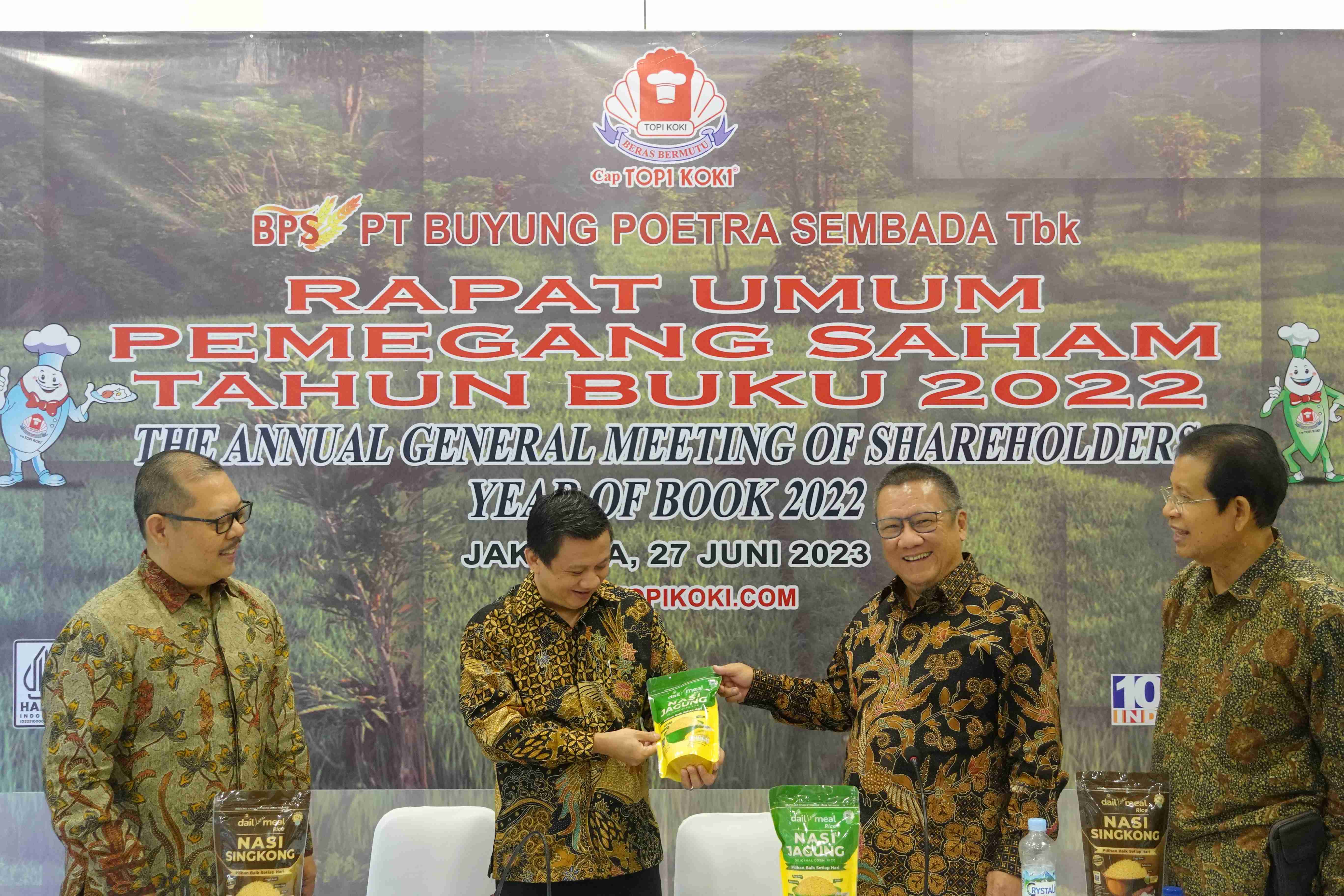 Tangkal Diabetes! Buyung Poetra (HOKI) Bangun Pabrik Beras SehatĀ